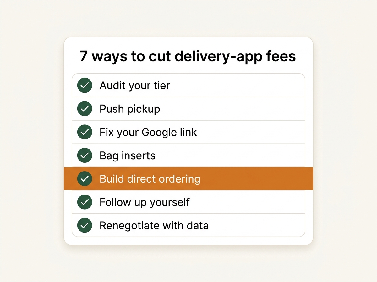 Seven fee-reduction tactics, from auditing your marketplace tier to renegotiating with data